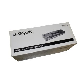 Toner schwarz Lexmark W812 14K0050