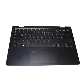 Trekstor Topcase Tastatur Deutsch TouchPad Yourbook C11B gebraucht