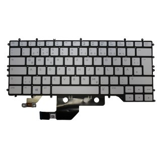 DELL Alienware M15-R2 Backlit Keyboard white german