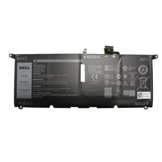 Dell Battery XPS 13 52Wh Type DXGH8 C8VCF
