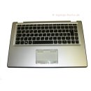 Topcase Tastatur DE Lenovo Yoga 2-13 Silber