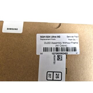 Samsung OLED DISPLAYEINHEIT GALAXY S24 Ultra 5G GH82-33385A