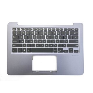 Asus Topcase, Tastatur US VivoBook 14 X411 90NB0GF2-R32UI1